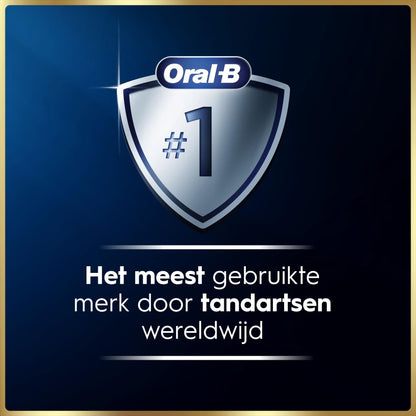 Oral-B iO 9N Elektrische Tandenborstel Zwart & Roze Duoverpakking + 10 Opzetborstels