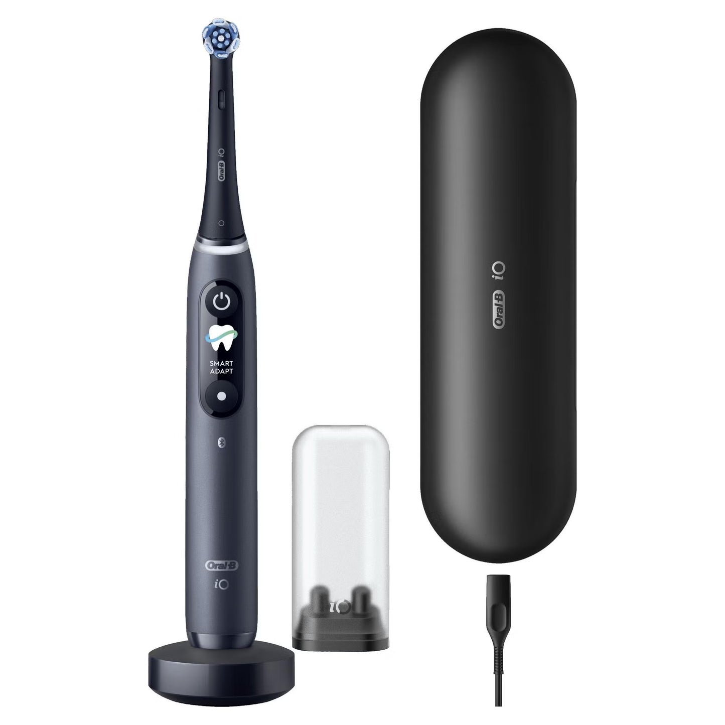 Oral-B iO 9N Elektrische Tandenborstel Zwart + 4 Opzetborstels