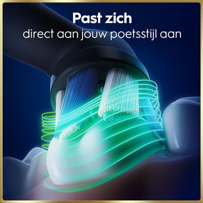 Oral-B iO 9N Elektrische Tandenborstel Zwart + 4 Opzetborstels