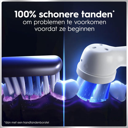 Oral-B iO 6 Elektrische Tandenborstels Wit & Roze Duoverpakking + 10 Opzetborstels