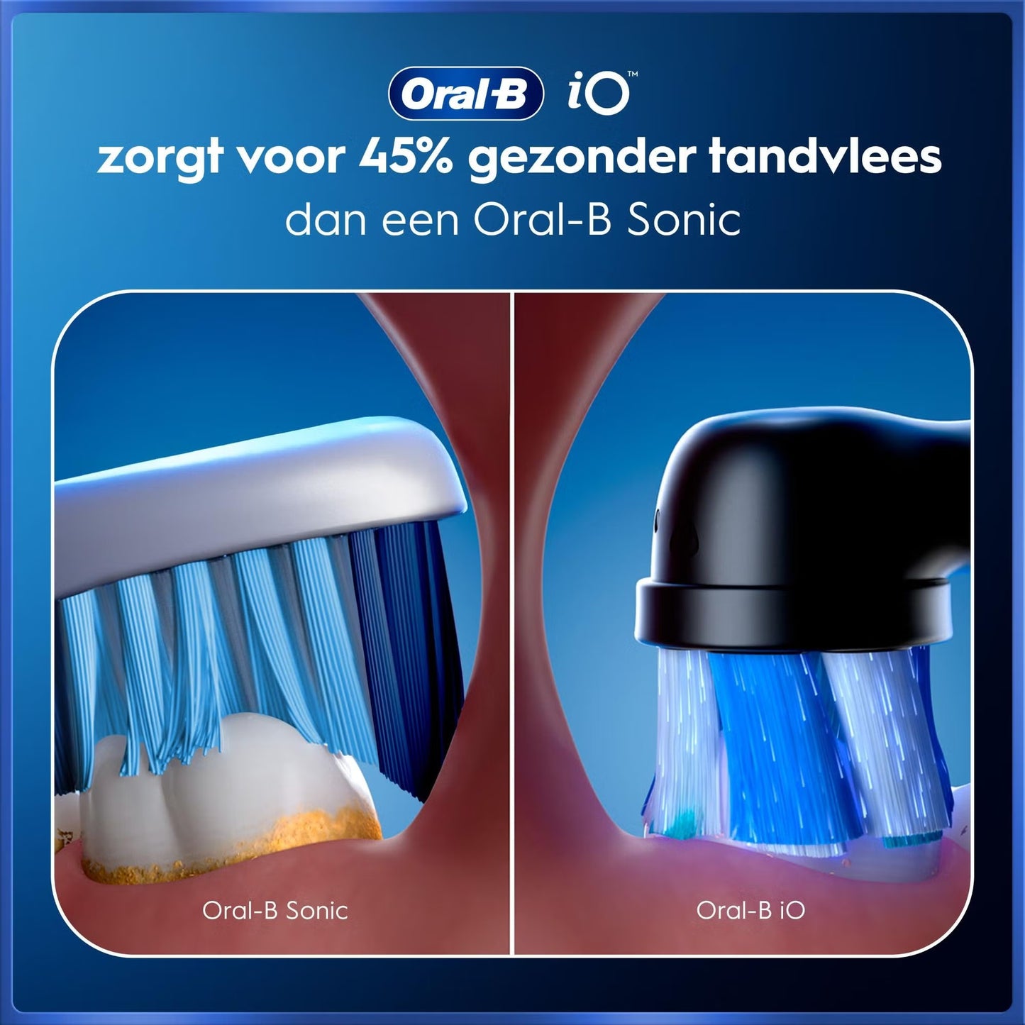 Oral-B iO 5N Elektrische Tandenborstel Zwart + 4 Opzetborstels