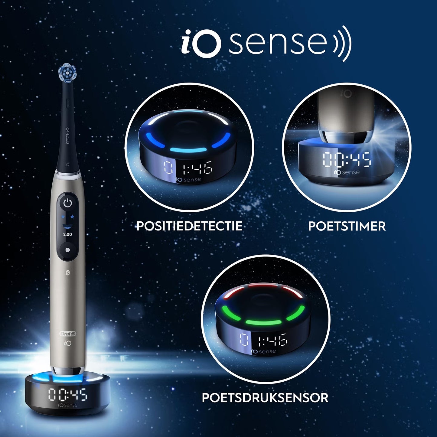 Oral-B iO10 Eclipse Gold Special Edition Elektrische Tandenborstel