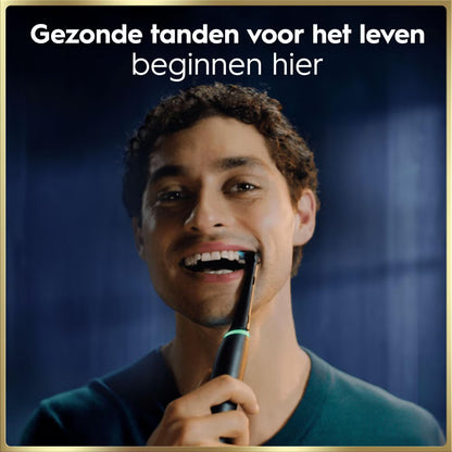 Oral-B iO 9N Elektrische Tandenborstel Zwart + 4 Opzetborstels