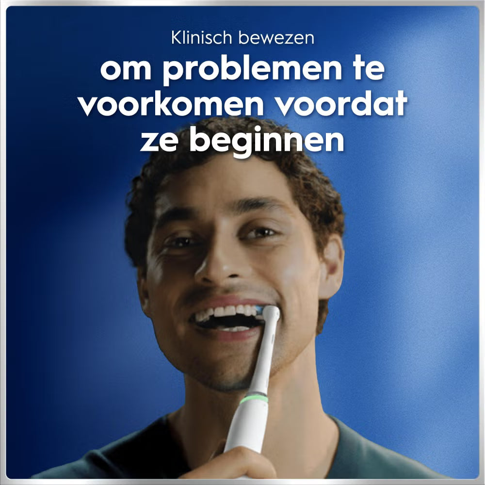 Oral-B iO 6 Elektrische Tandenborstels Wit & Roze Duoverpakking + 10 Opzetborstels