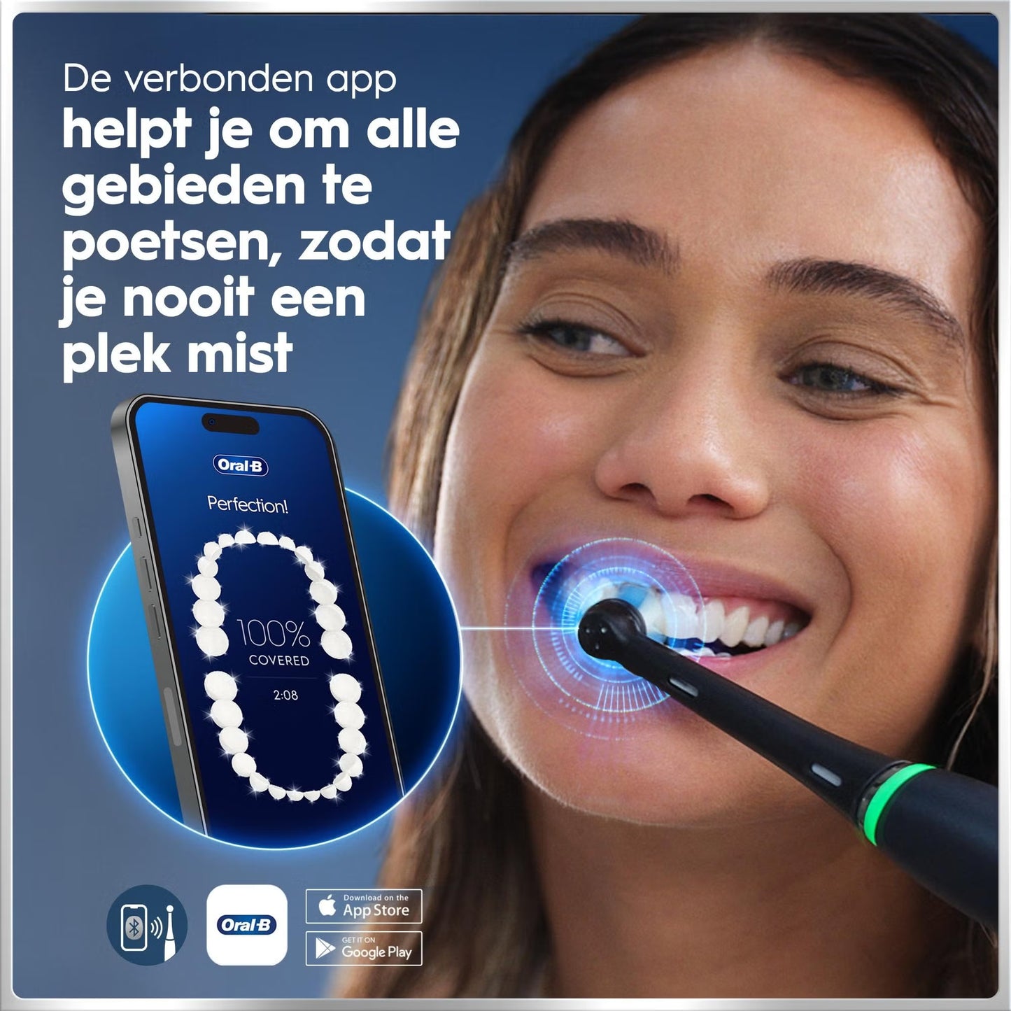 Oral-B iO 6 Elektrische Tandenborstels Zwart & Roze Duoverpakking + 10 Opzetborstels