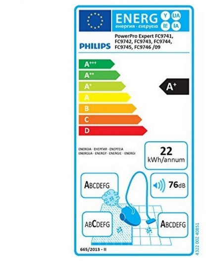 Philips PowerPro Expert FC9745/09 - Stofzuiger zonder zak