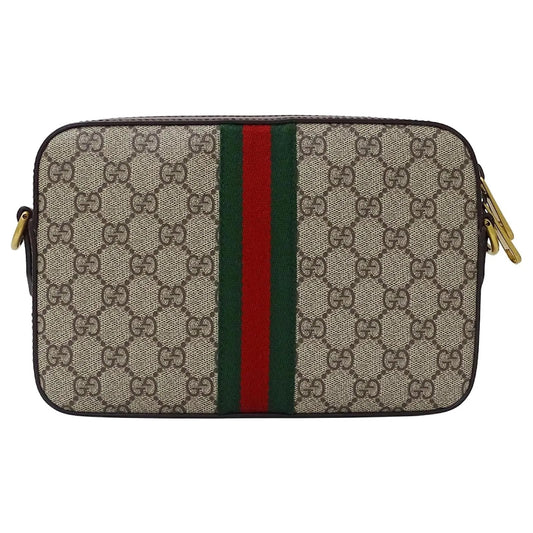 Gucci Ophidia-tas, camera-tas van GG Supreme-canvas, 24 cm