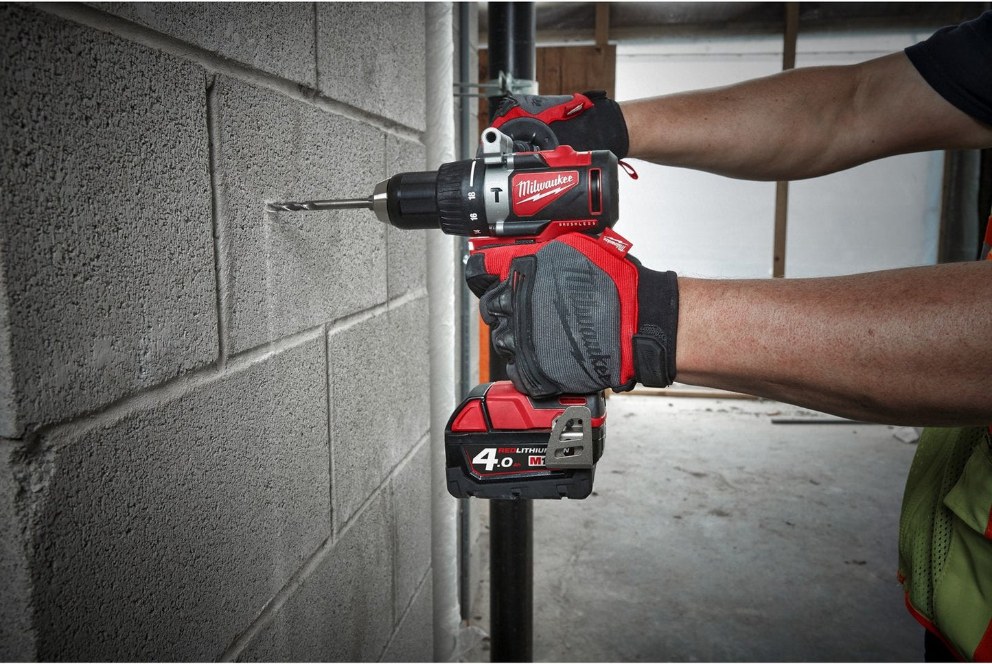 Milwaukee M18 BLPD2-402X Koolborstelloze accu compactslagboormachine