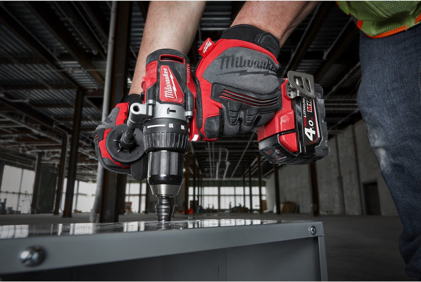 Milwaukee M18 BLPD2-402X Koolborstelloze accu compactslagboormachine