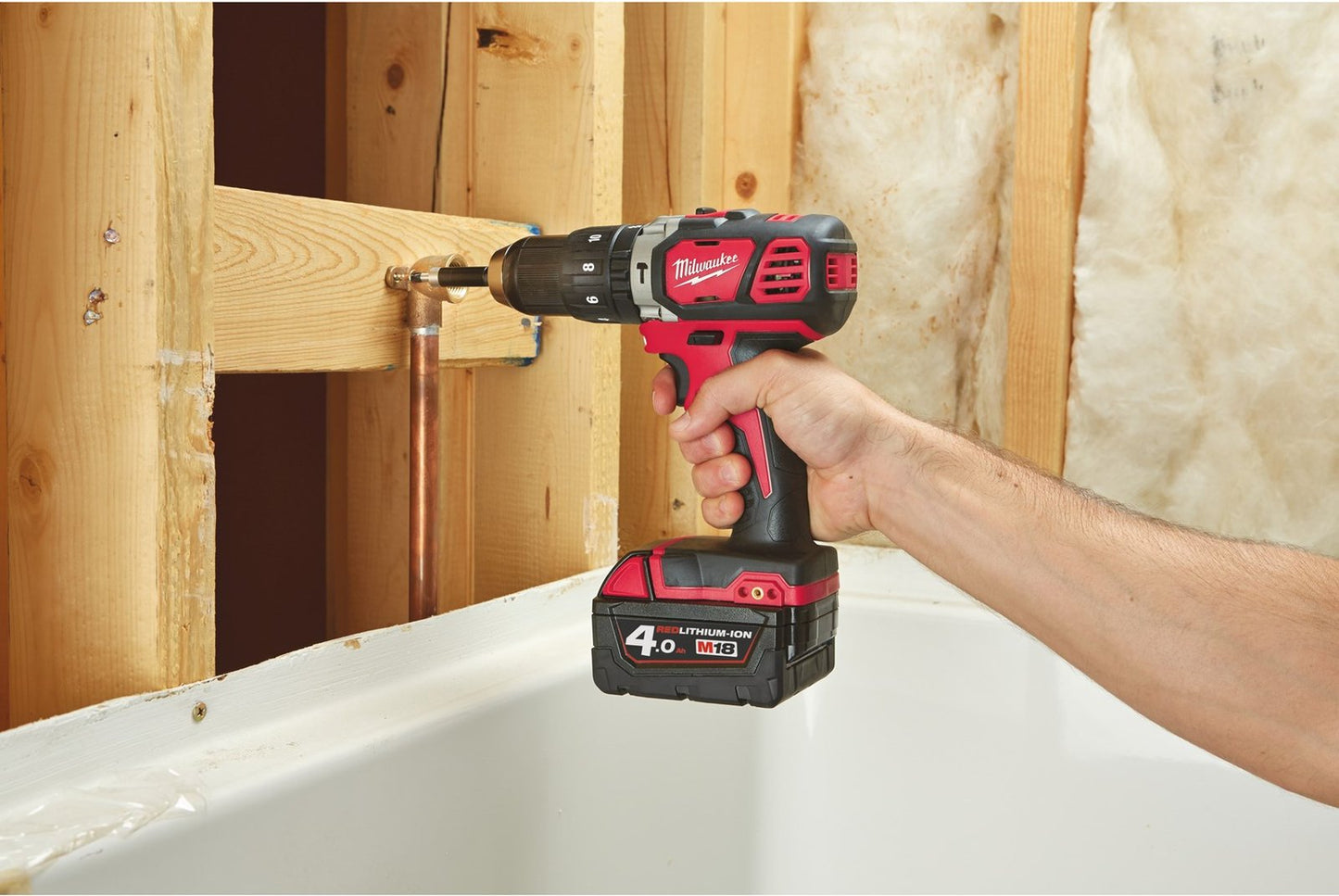 Milwaukee M18 BPD-402C accu Klopboormachine | 18v