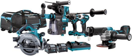 Makita DK0128G601 | Combiset | 40 V Max | 4,0 Ah | TD001G | DF001G | JR001G | GA005 | | HR002GZ05 | HS003G