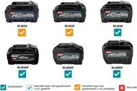 Makita UB001GT101 | XGT 40 V Max | Bladblazer | 5,0 Ah accu (1 st.) | Snellader