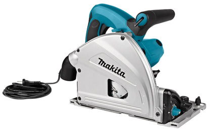 Makita SP6000J1X2 230V Invalcirkelzaag 165 mm + 2 x rail + koppelstrips + opbergtas + extra zaagblad