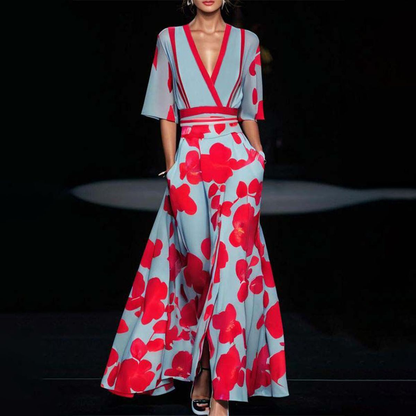 Tahlia | Elegante Viscose Jurk
