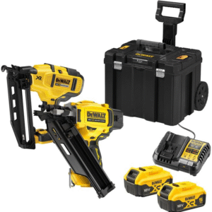 DeWalt DCK246P2T-QW – cloueurs DCN660 et DCN930, 18 V, 2 batteries de 5,0 Ah – photo 1