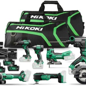 HiKOKI KC18H7A-505 – ensemble de 7 outils 18 V, 5 batteries de 5,0 Ah et chargeur rapide – photo 1