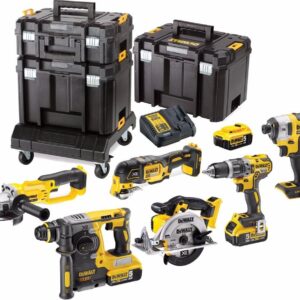 DeWalt DCK654P3T – ensemble de 6 outils 18 V avec 3 batteries de 5,0 Ah – photo 1