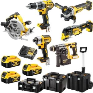 DeWalt DCK685P3T – ensemble de 6 outils XR 18 V avec 3 batteries de 5,0 Ah – photo 1