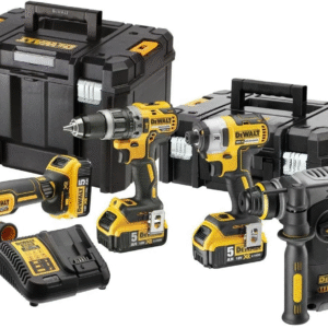 DeWalt DCK422P3T – DCD796, DCF887, DCG405 et DCH273, 18 V avec 3 batteries de 5,0 Ah – photo 1