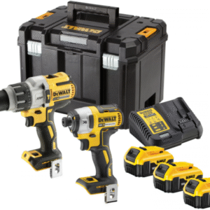 DeWalt DCK276P3T – DCD996 et DCF887 sans charbon, XR 18 V avec 3 batteries de 5,0 Ah – photo 1