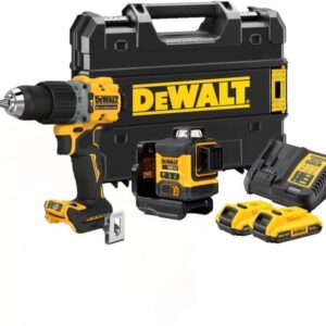 DeWalt DCK2095D2T-QW – laser DCLE34031 3 × 360° et perceuse DCD805N 18 V – photo 1