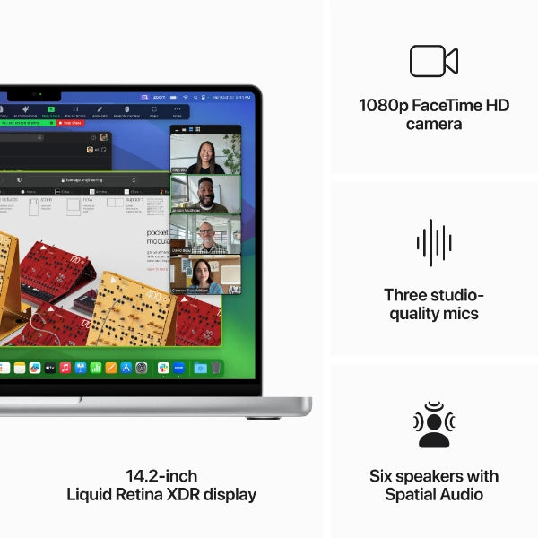 Apple MacBook Pro 14" (2023) 1 TB MRX73DK, sølv
