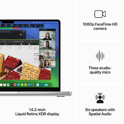 Apple MacBook Pro 14" (2023) 1 TB MRX73DK, sølv