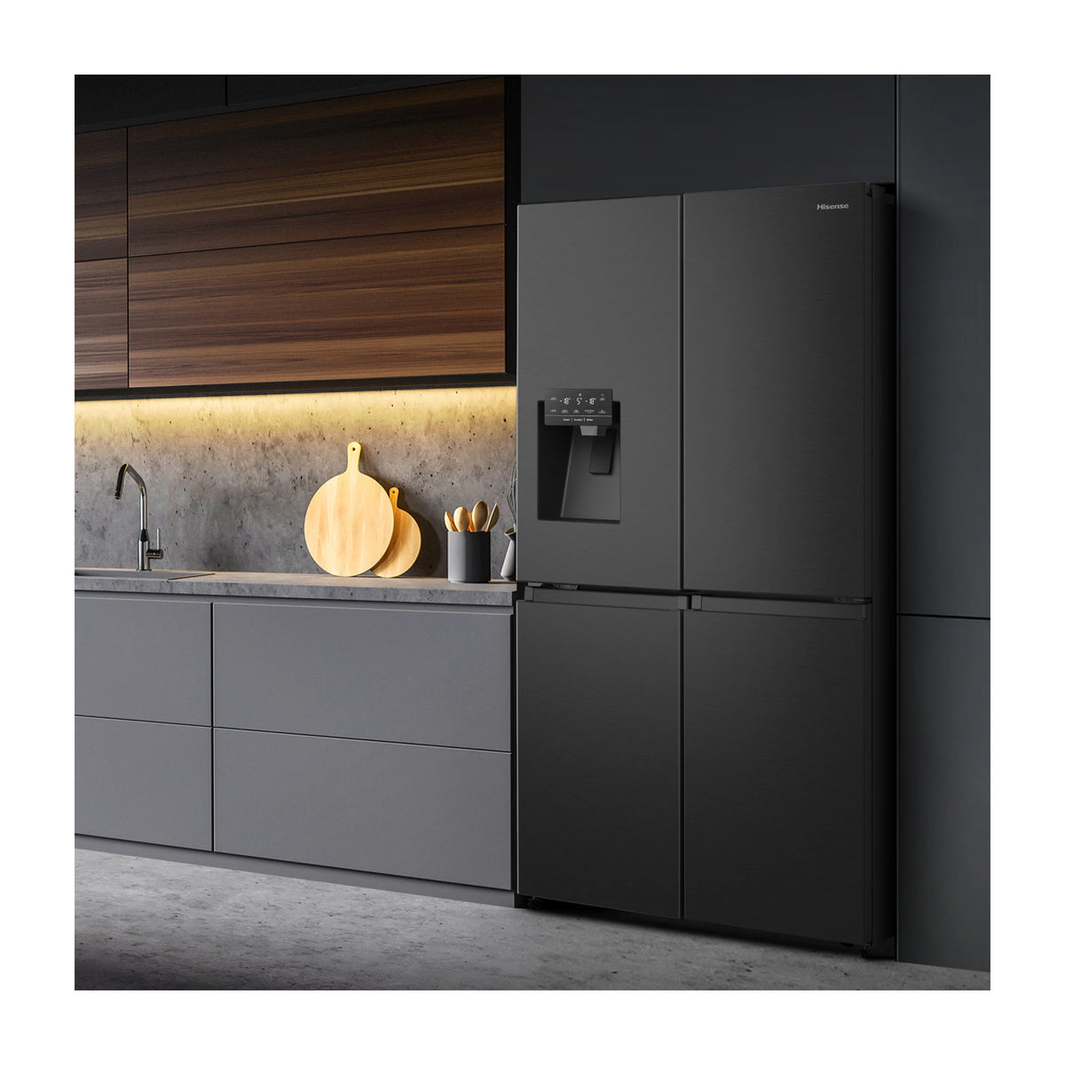 Hisense RQ760N4SBFE kølefryseskab