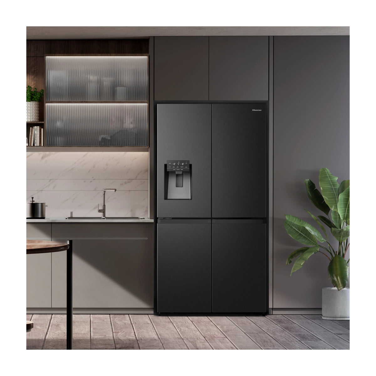 Hisense RQ760N4SBFE kølefryseskab
