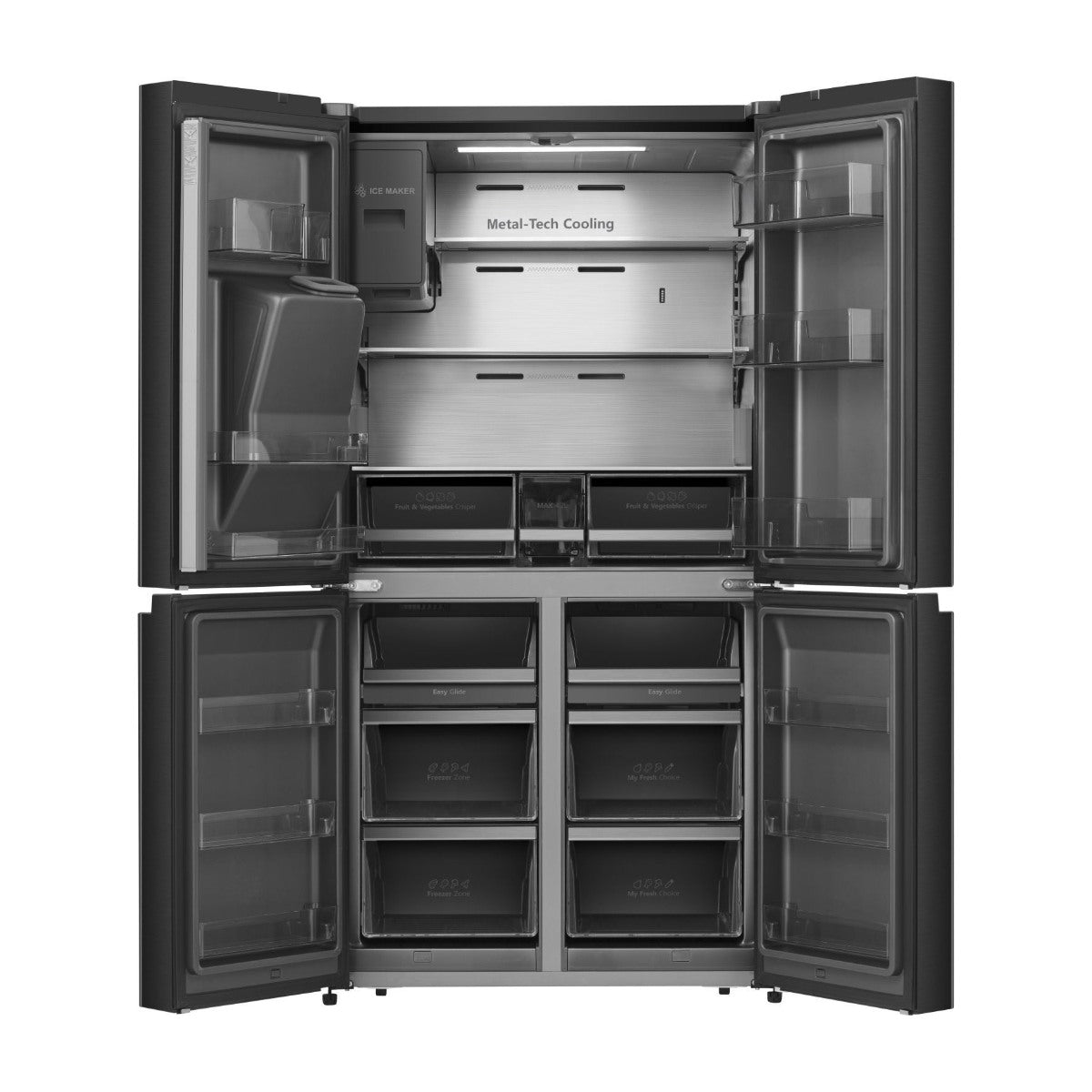 Hisense RQ760N4SBFE kølefryseskab