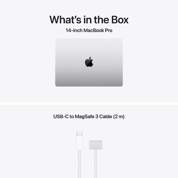 Apple MacBook Pro 14" (2025, M5) 16/1 TB, sølv