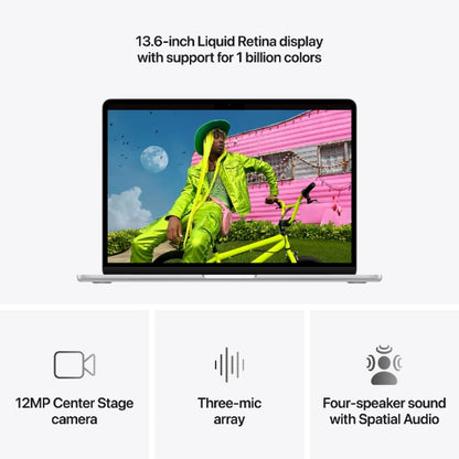 Apple MacBook Air 13" (2026, M5) 16/1 TB, sølv