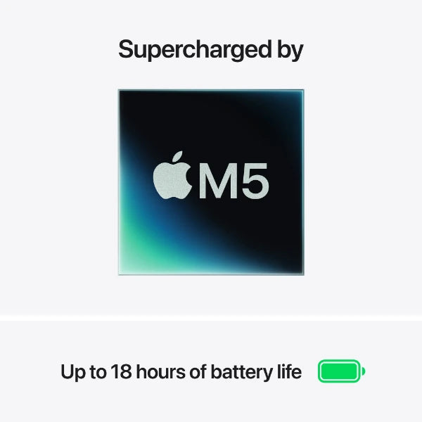 Apple MacBook Air 13" (2026, M5) 16/1 TB, stjerneskær