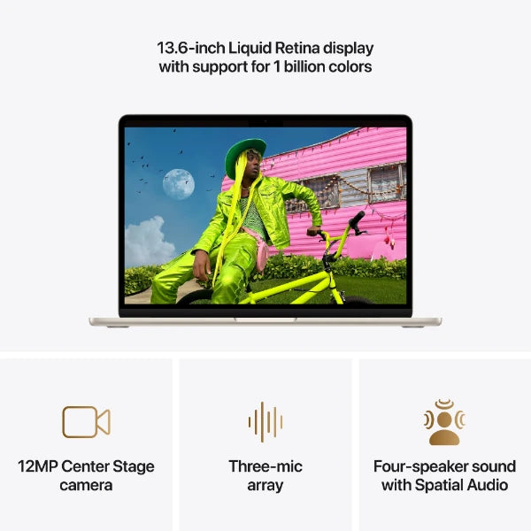 Apple MacBook Air 13" (2026, M5) 16/1 TB, stjerneskær