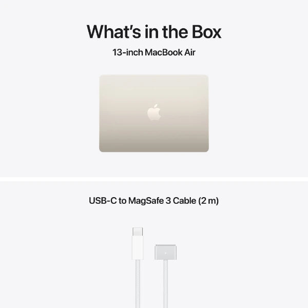 Apple MacBook Air 13" (2026, M5) 16/1 TB, stjerneskær
