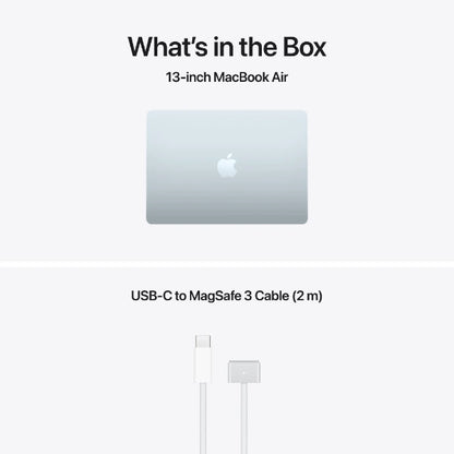 Apple MacBook Air 13" (2026, M5) 16/1 TB, himmelblå
