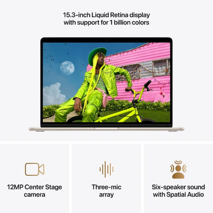 Apple MacBook Air 15" (2026, M5) 16/512 GB, stjerneskær