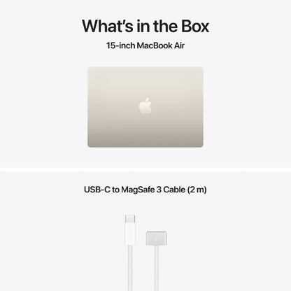 Apple MacBook Air 15" (2026, M5) 16/512 GB, stjerneskær