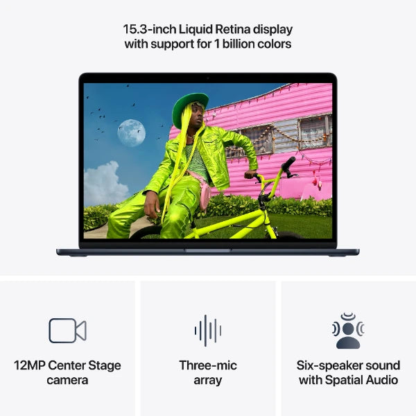 Apple MacBook Air 15" (2026, M5) 16/512 GB, midnat