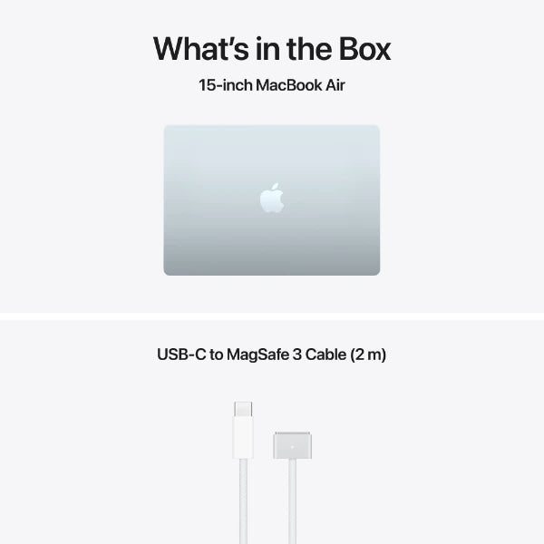 Apple MacBook Air 15" (2026, M5) 16/1 TB, himmelblå