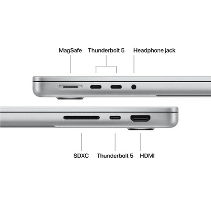 Apple MacBook Pro 14" (2026, M5 Pro) 24/2 TB, sølv