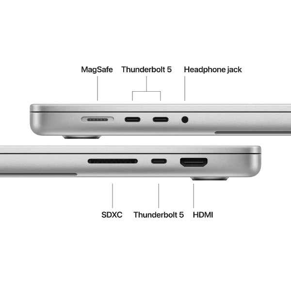 Apple MacBook Pro 16" (2026, M5 Max) 36/2 TB, sølv