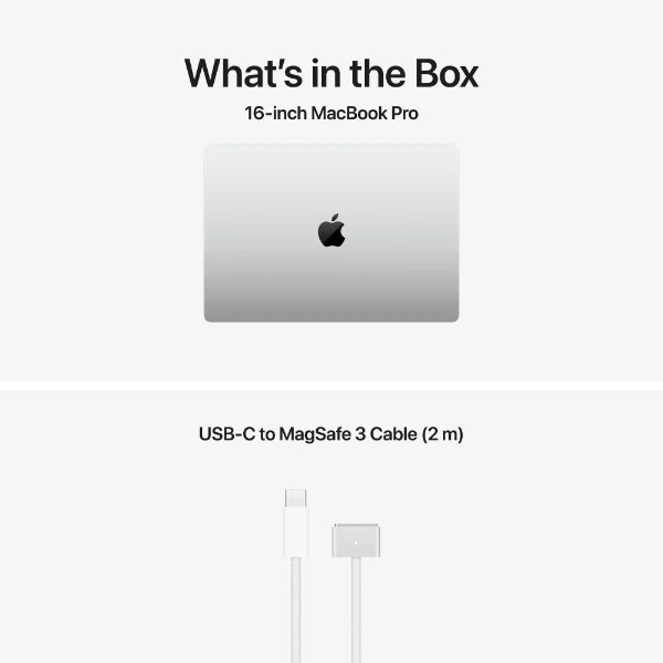 Apple MacBook Pro 16" (2026, M5 Max) 48/2 TB, sølv