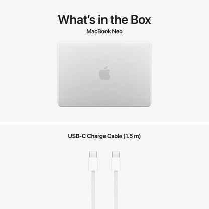 Apple MacBook Neo 13" (A18 Pro) 8/512 GB, sølv