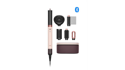 The Dyson Airwrap Co-anda2x multi-styler and dryer with a range of accessories.