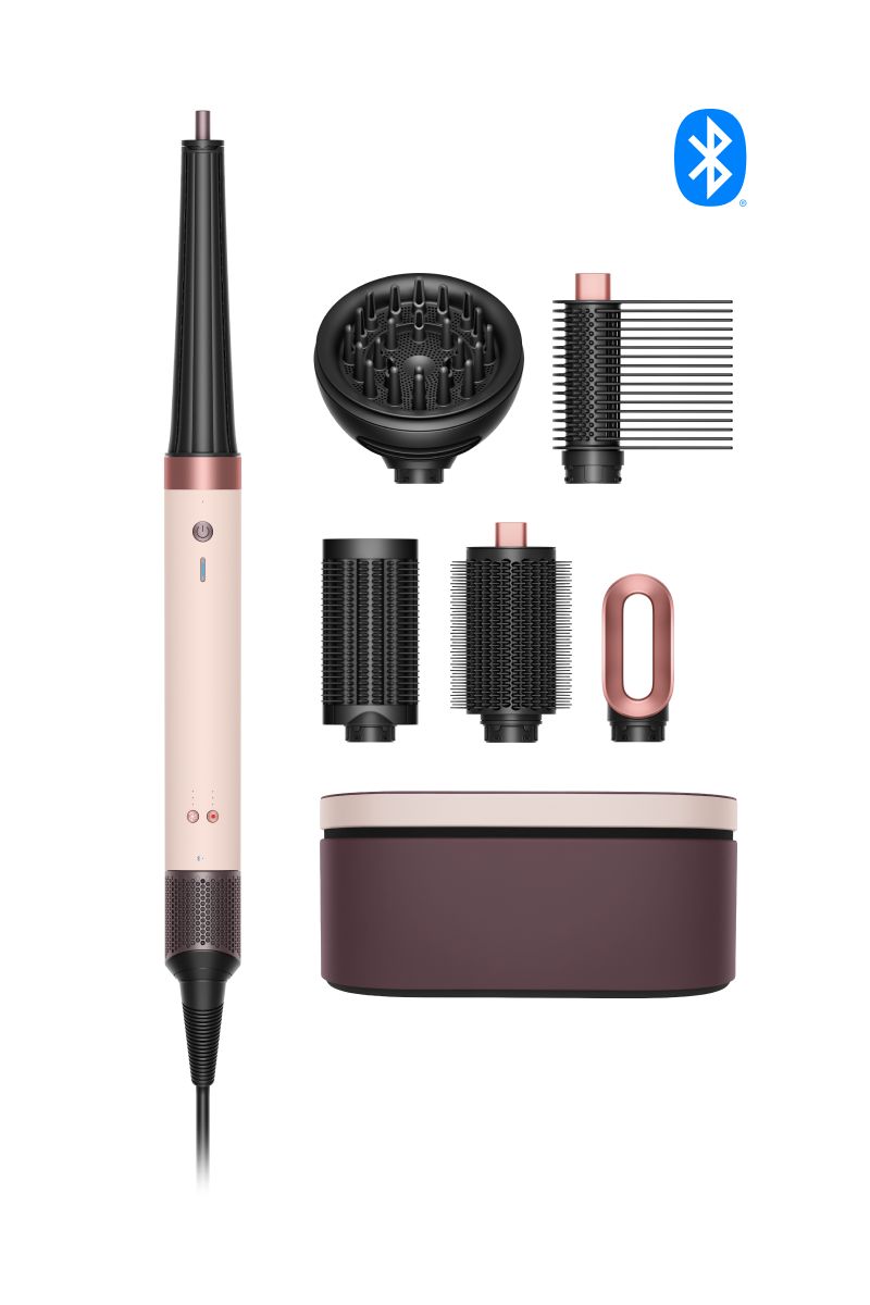 New Dyson Airwrap Co-anda2x™ multi-styler and dryer with new attachments Curly+Coily (Ceramic pink/Rose gold)