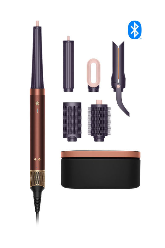 New Dyson Airwrap Co-anda2x™ multi-styler and dryer with new attachments Straight+Wavy (Plum/Copper) 