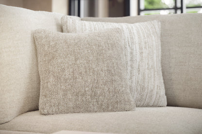 Amalfi – 3 Corner 1 Chaise Sofa with Console – Cream