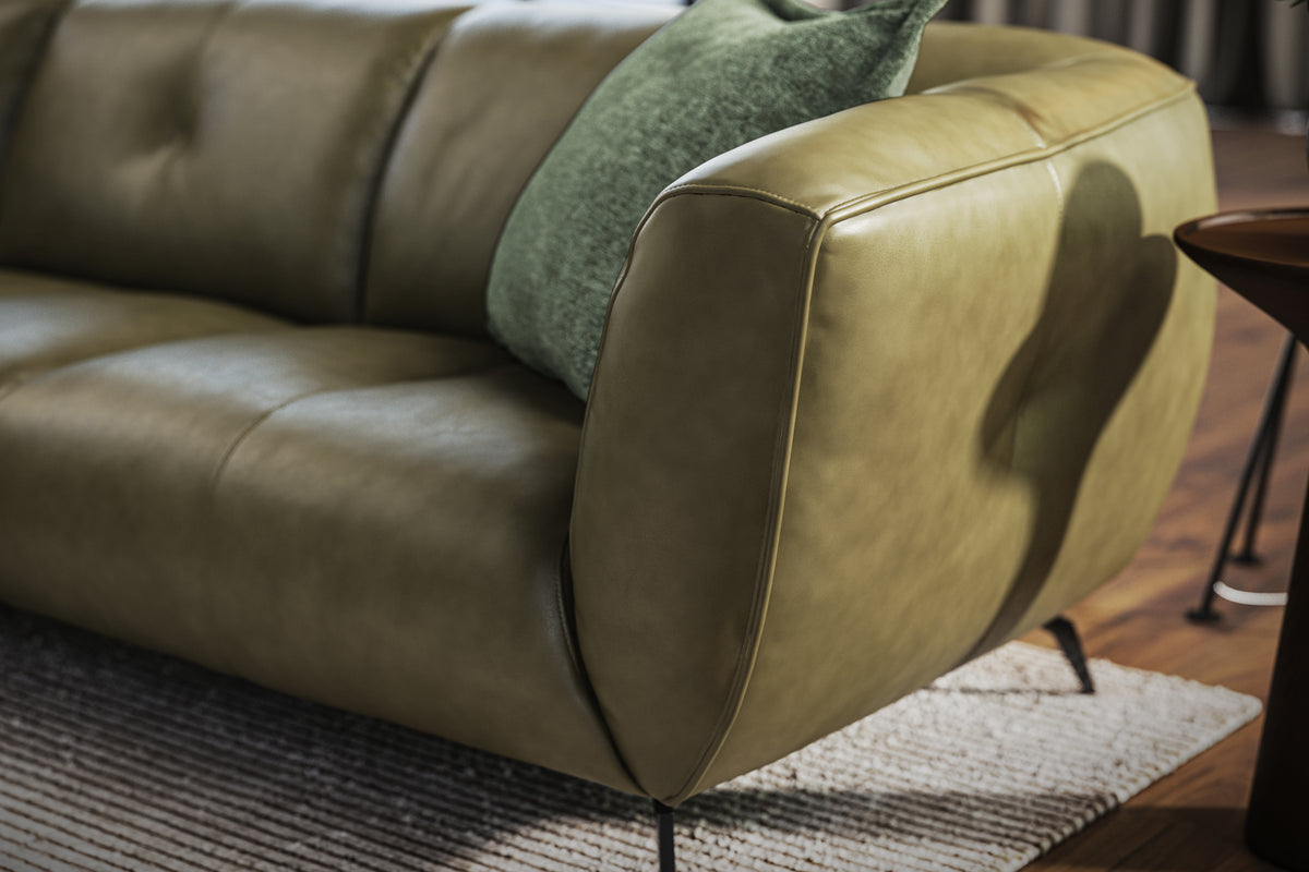 Otto – 3 Corner 3 Seater Sofa – Green