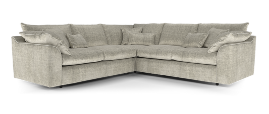 Georgio – 3 Corner 3 Seater Sofa with Feather Flex Interior – Beige